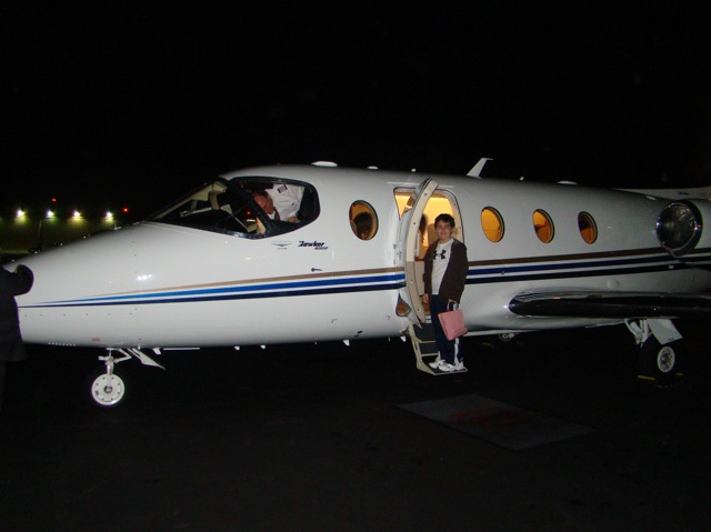 Samon Pollak...Flying In Style!